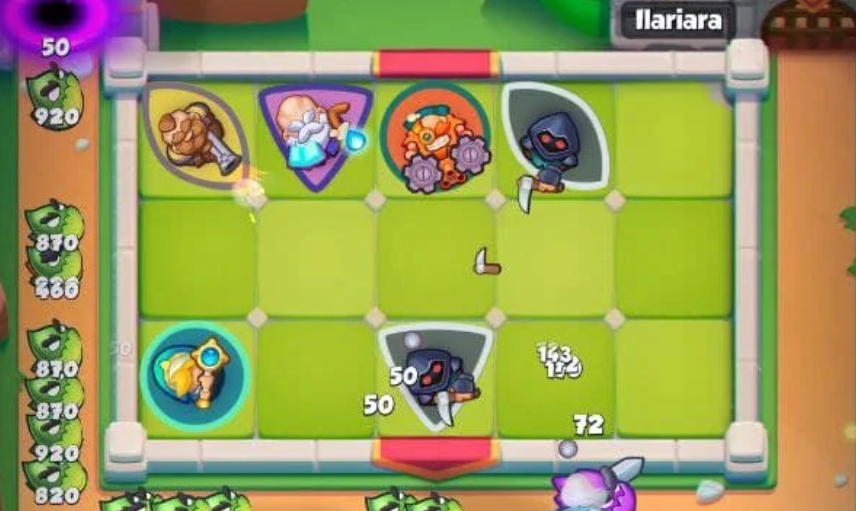 Rush Royale gameplay